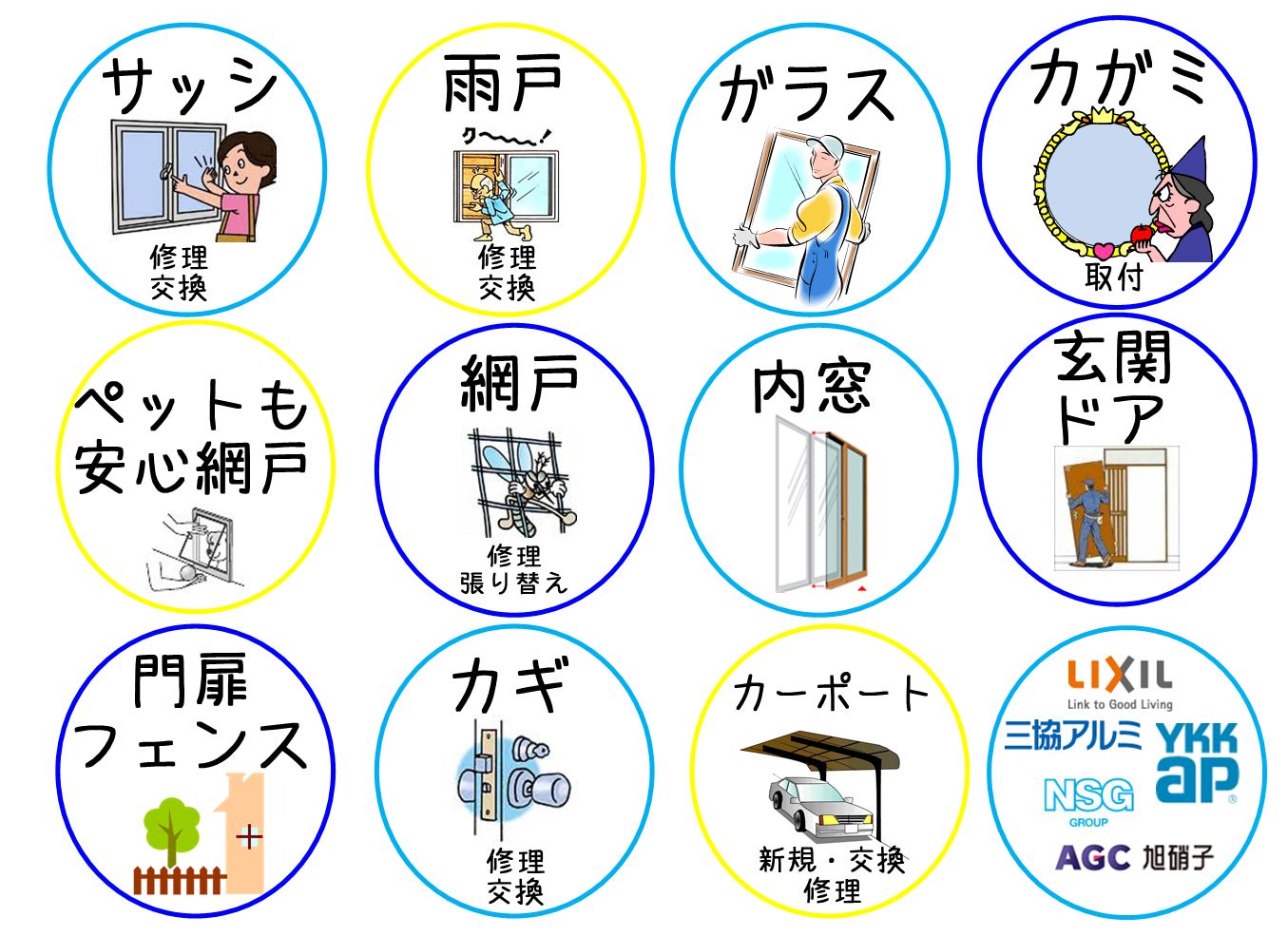 ヤマトアルミの得意なこといろいろ